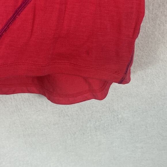 Smartwool Sweater Womens Size L Pink Quarter Zip Merino Wool Mock Neck - Picture 4 of 10